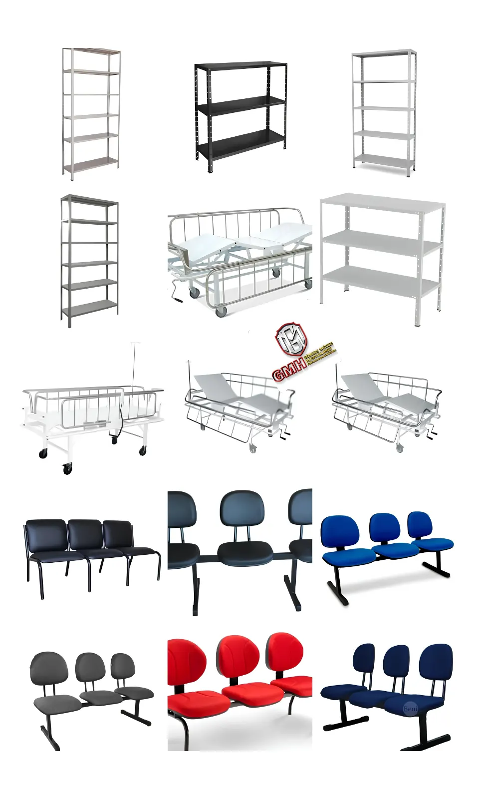 Produtos Gênesis Móveis Hospitalares — fabricação própria